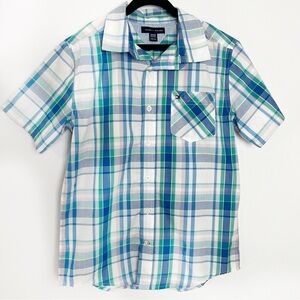 Tommy Hilfiger Boys Button Down Shirt Sz M